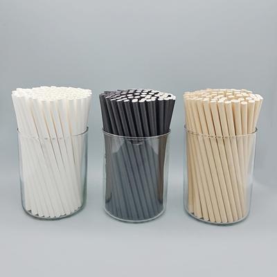 100 Pcs Drinking Straws Paper Straws 7.75 In Long Disposable Straws for Smoothies Tumblers Cocktail MilkShake for Party Travel