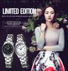 Genuine Brand Retro Women's Love Watch with Large Number Steel Band