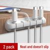 Cable Organizer & Charging Holder: Self-Adhesive Desktop Clips & Routing Hub