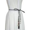 Chinese Style Knot Decorated Waistband Braided Belt Waist Chain Tassles Belts Waist Rope