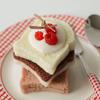 Aroma Candle Making Molds Toast Silicone Molds Bread Mold Simulation Mini Toast Slice Silicone Mold Biscuit Cake Chocolate Mold