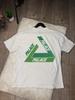 Palace Tri Ferg T-Shirt Weiß Grün Logo Herren Größe L Skate Streetwear