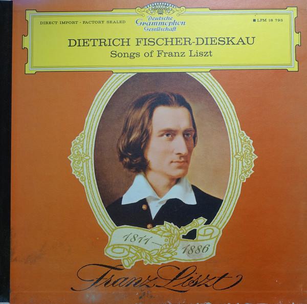 

LP Record DIETRICH FISCHERDIESKAU FRANZ LIS Songs Of Franz Liszt LPM18793 DEUTSCHE GRAMMO 1962 US Classical Used