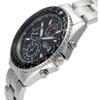 Seiko PILOT SND253PC Black Men's Watch Oversea Model Silver Band NEW from Japan
