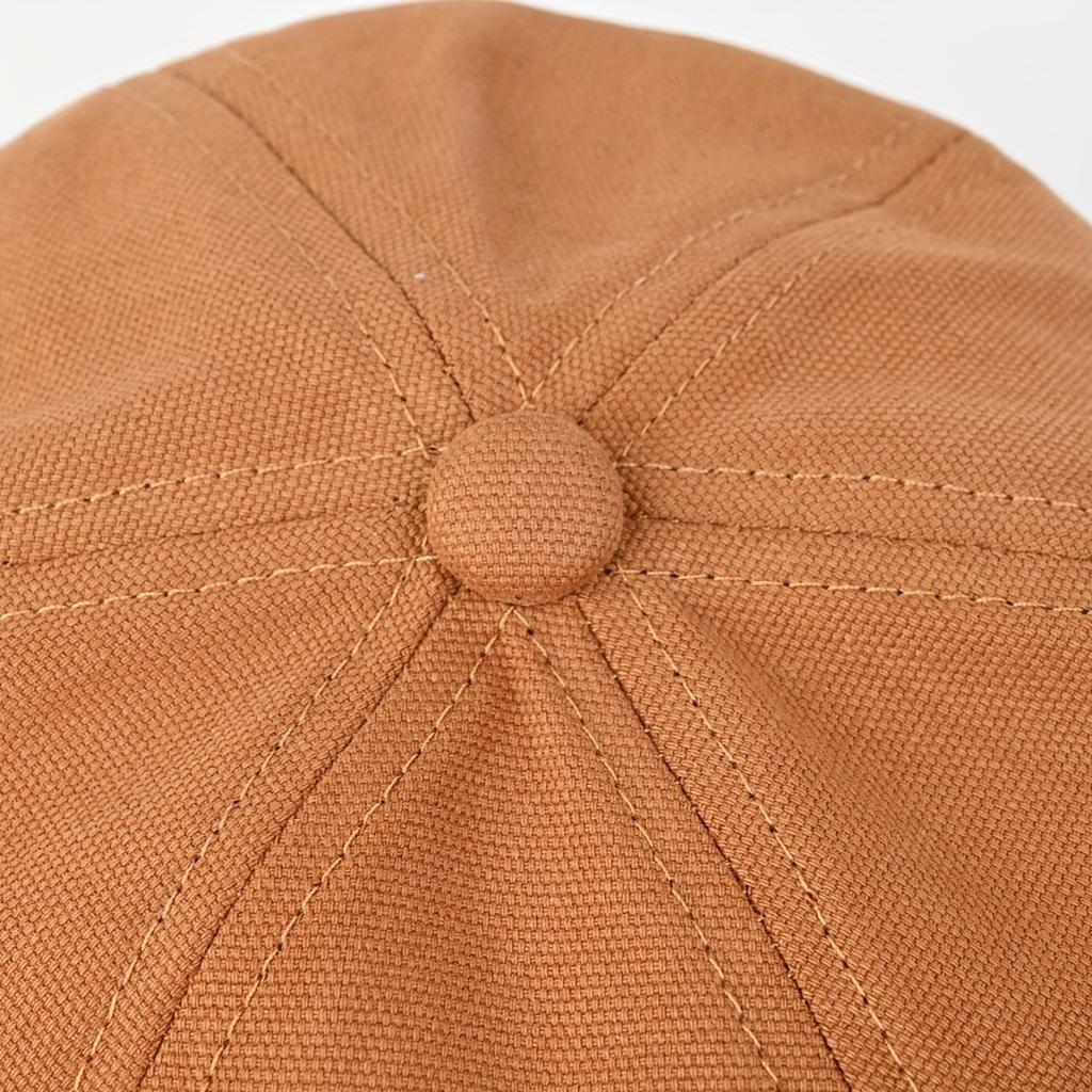 Men's Trendy Brimless Docker Hat Vintage Rolled Edge Skull Cap Adjustable Breathable Sailor Hip Hop Beanie