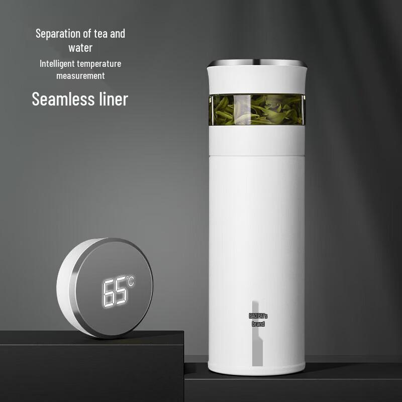 Baopai Smart LED Insulated Tea Infuser Bottle