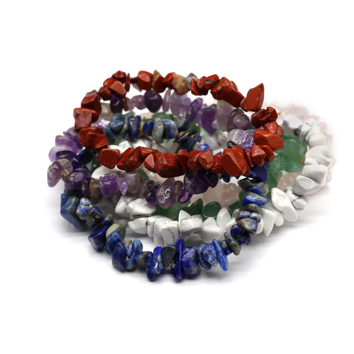 Браслет Reiki Healing Crystal Gravel Stretch — фото 4