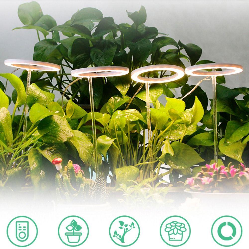 5V Full Spectrum Flower For Indoor Plants Herb Potted Ring Light Growing Lamp LED Light Plant Light