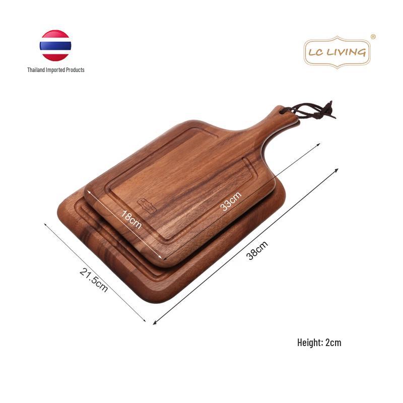 LC LIVING Thai Acacia Wood Prep Board