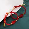 Chinese Gourd Beaded Red Rope Bracelet for Women – Good Luck & Prosperity Gift