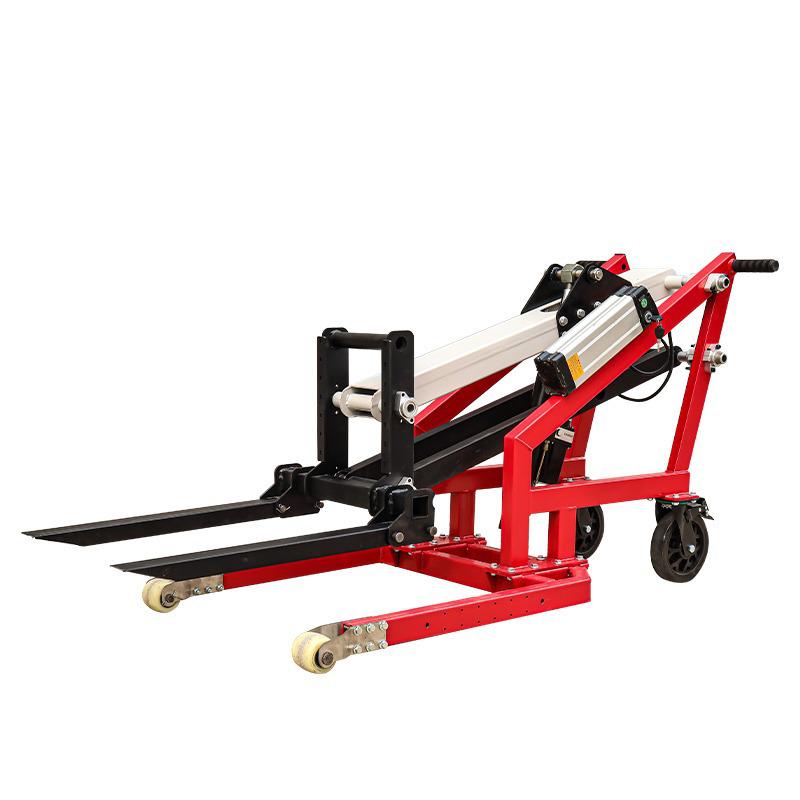 Compact Electric Forklift: Portable Articulated Hand Pallet Stacker for Loading & Unloading