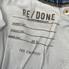 RE/DONE 70S Cropped Boot Cut Denim Pants Bottoms 25 blueUsed