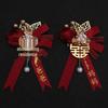 Wedding Boutonniere Set: Groom, Bride, Family, Best Man, Bridesmaid, VIP Guests
