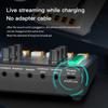 Professioneller Soundmixer Live-Soundkarte Stimmwechsler Effekte und Stimmwechsler Studioausstattung für Streaming