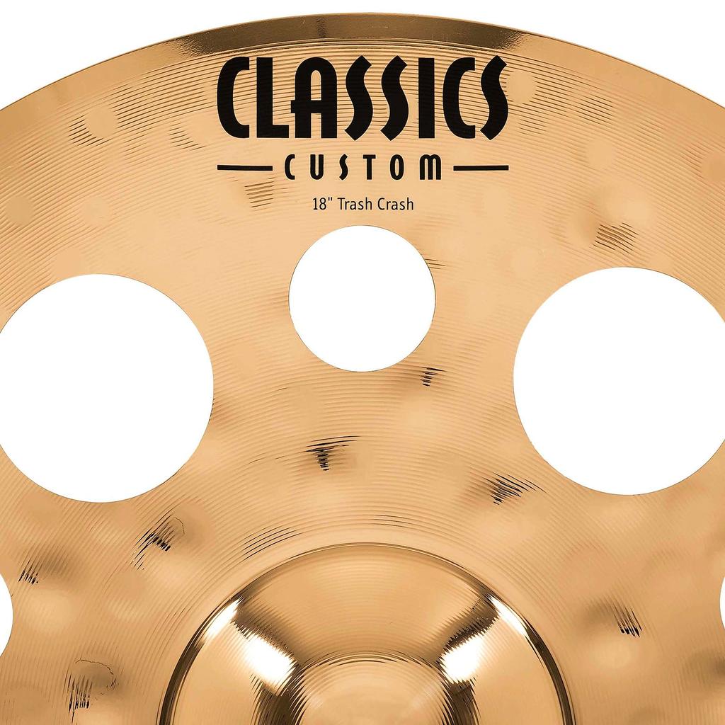MEINL Classics Custom Series Crash Cymbal Trash Crash 18" CC18TRC-B []