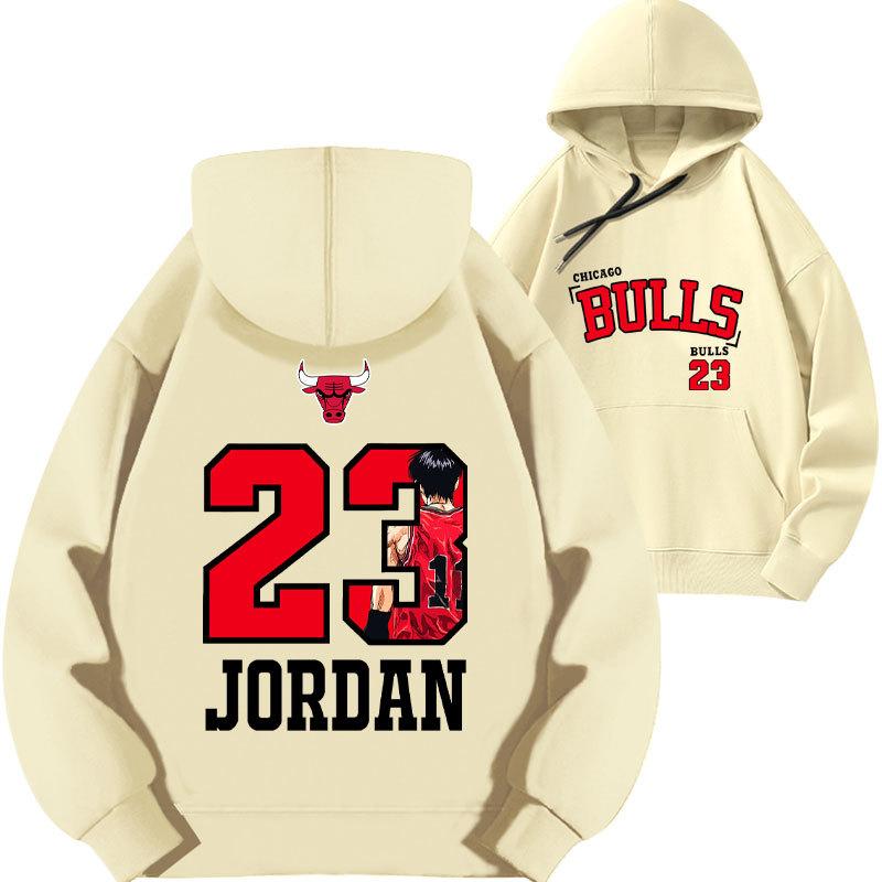 

Slam Dunk № 23 Друковане Зручне Модне Худі Чоловіче Жіноче Осінь Зима Повсякденне Вільне Худі 3XL