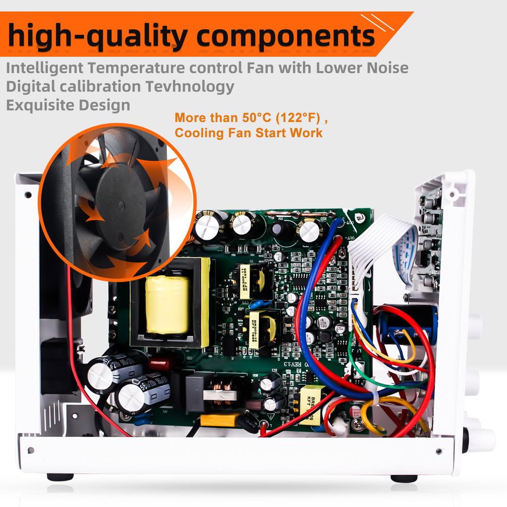 32V 6A 30V 10A Source Repair Phone PCB Electroplating Charging Device Regulated Switching Power Adjustable DC Lab Power Supply