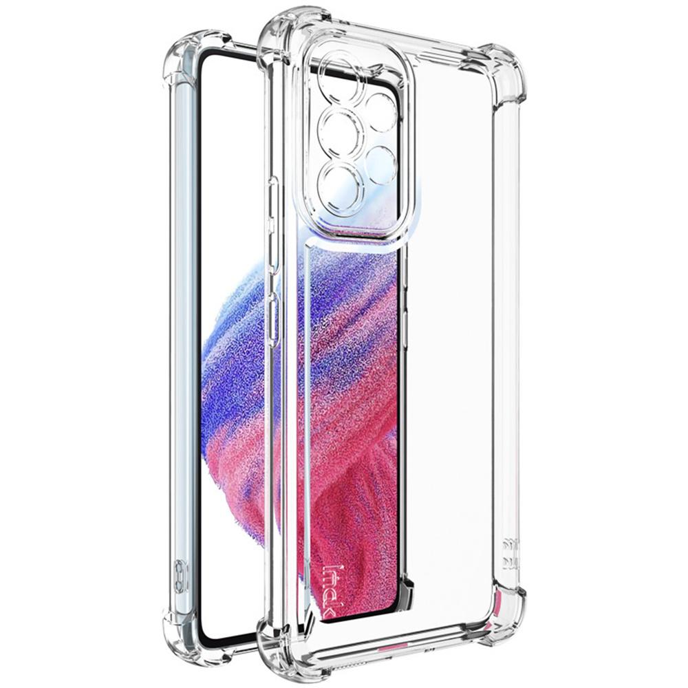 

IMAK UX-4 Series for Samsung Galaxy A53 5G Case Straight Frame Four Corner Shockproof Clear TPU Cover A