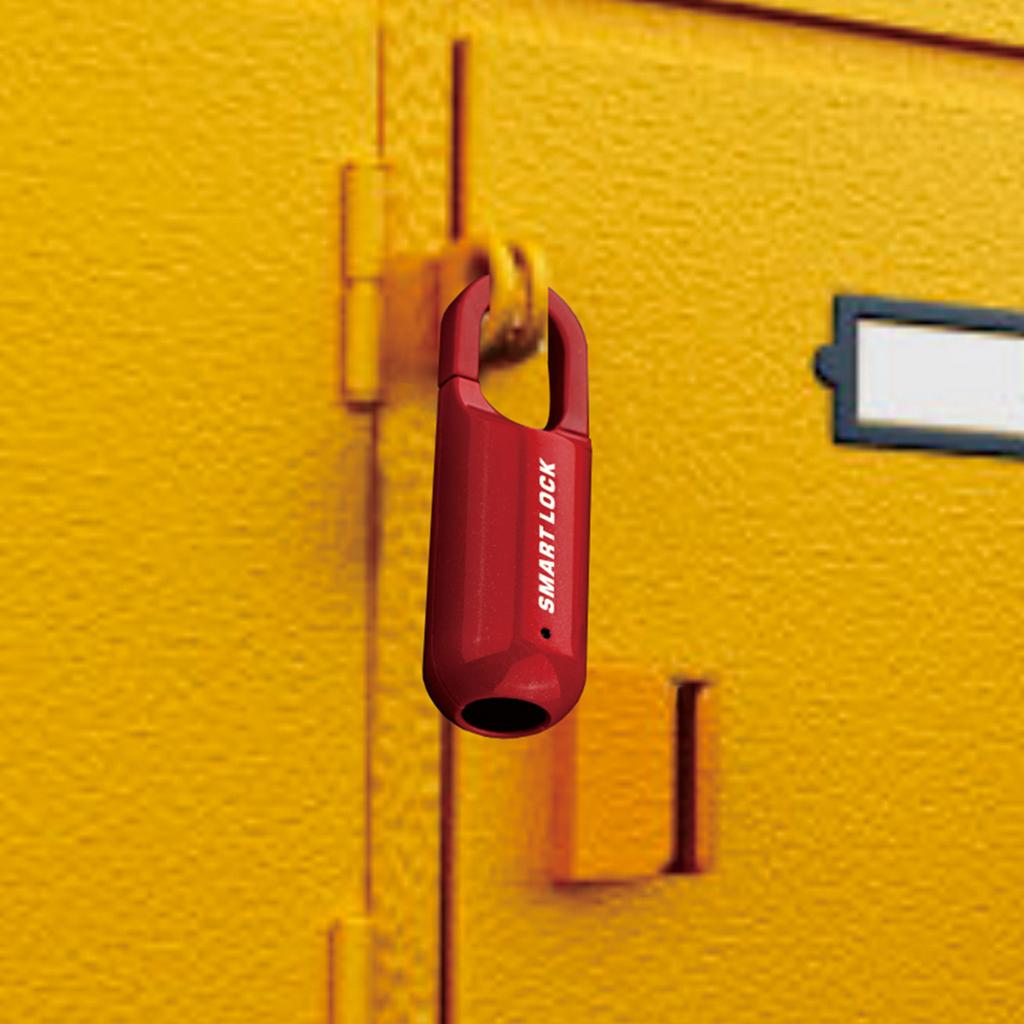 Mini Otisk Prstu Chytrý Viseací Zámek Dotykový Otisk Prstu Zámky Dveří USB Bezklíčové Zámky Proti Krádeži pro Cestovní Kufry Zásuvku Skříňku