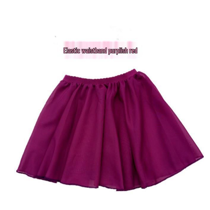 Fete Fustă Șorț Balet Șifon - Costum Dans Chinezesc Dintr-o Bucată