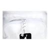 Jordan Sport Trend Polyester Crossbody Brust Hüfttasche Unisex Taschen Reinweiß JD2413011AD-003