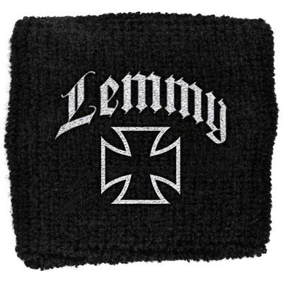 Lemmy Iron Cross Fabric Wristband