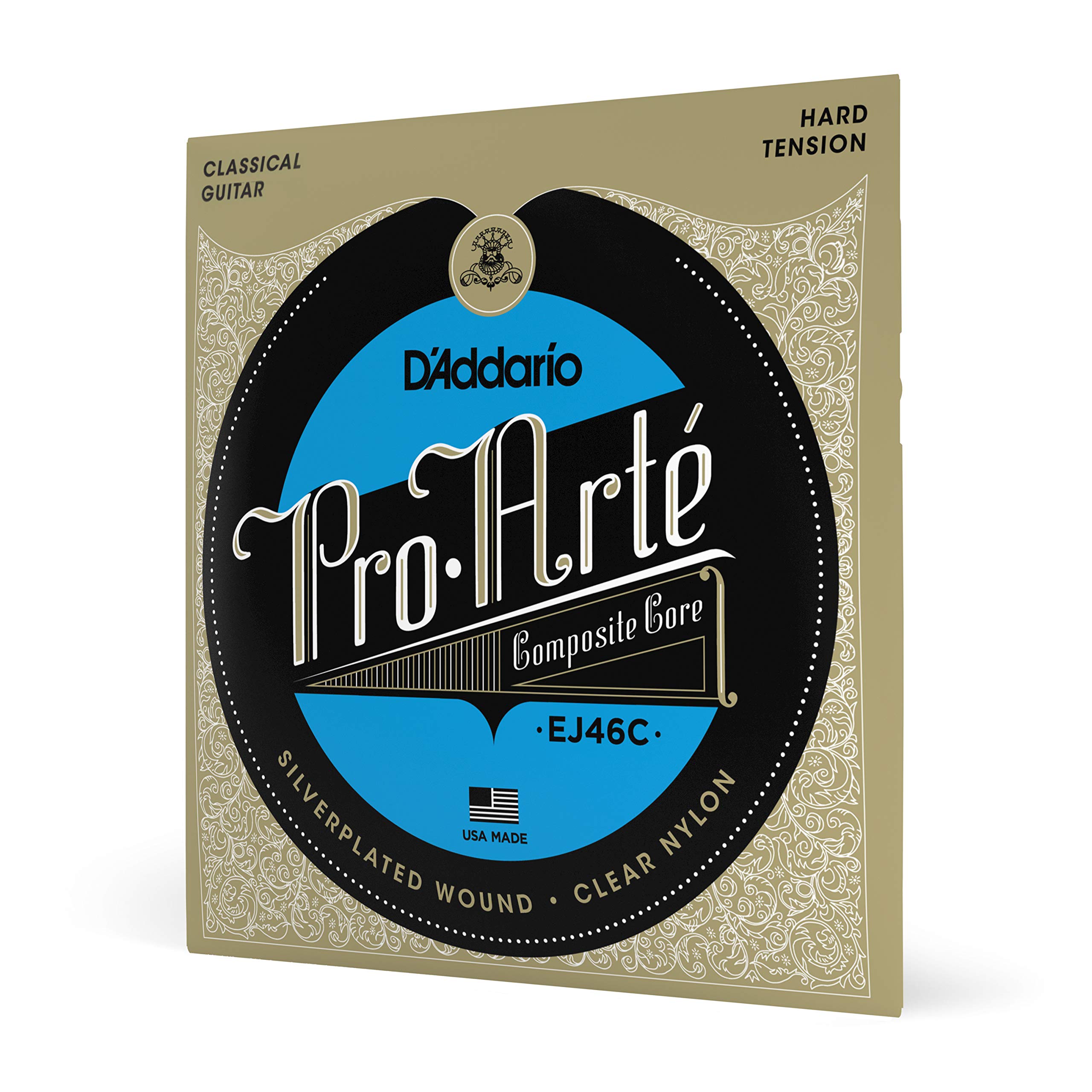 

Струны для классической гитары D Addario Pro Arte, долговечные, композитные, жесткие, EJ46C []