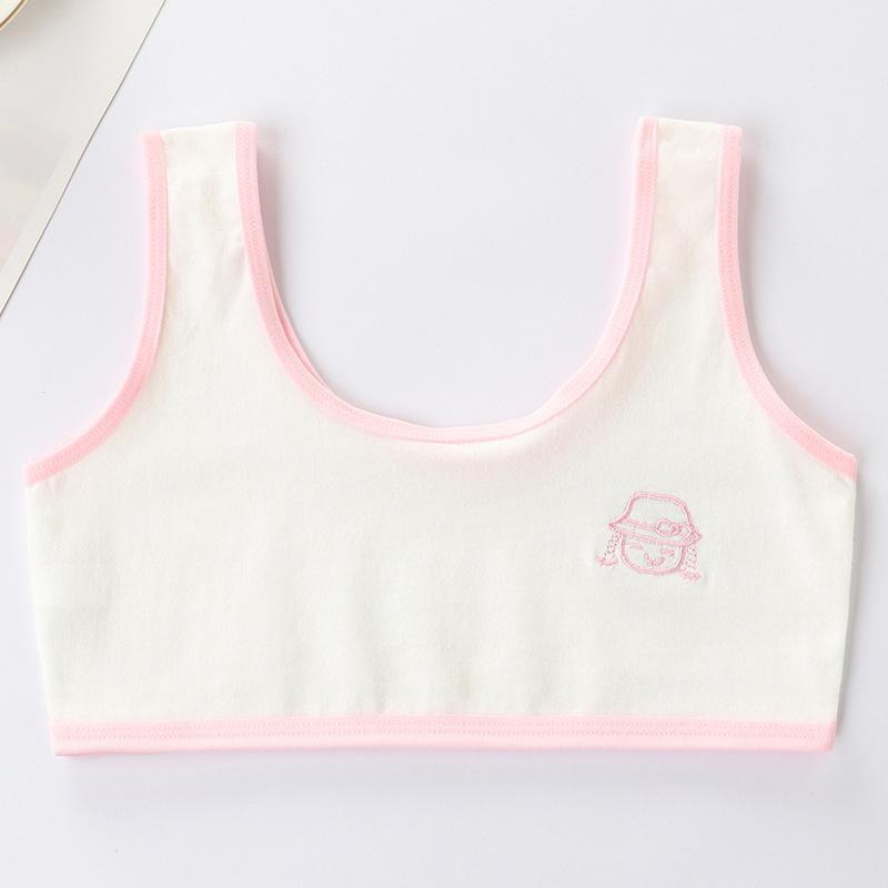 Girls' Cotton Training Bra - Youth, Students, Primary School, Tweens