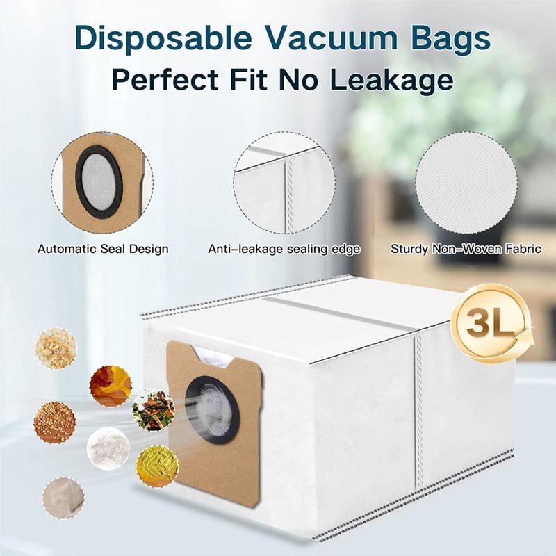 LITE-Roller Brush HEPA Filter Side Brushes Dust Bag Replacement Parts For Eufy C10 Robot Vacuum Cleaner Accessories