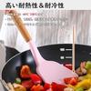 Hiino Kano Kitchen Tool Set 12 Pieces Heat-Resistant Silicone Wooden Handle Gentle On Pots Spatula Ladle Tongs Whisk Turner Brush