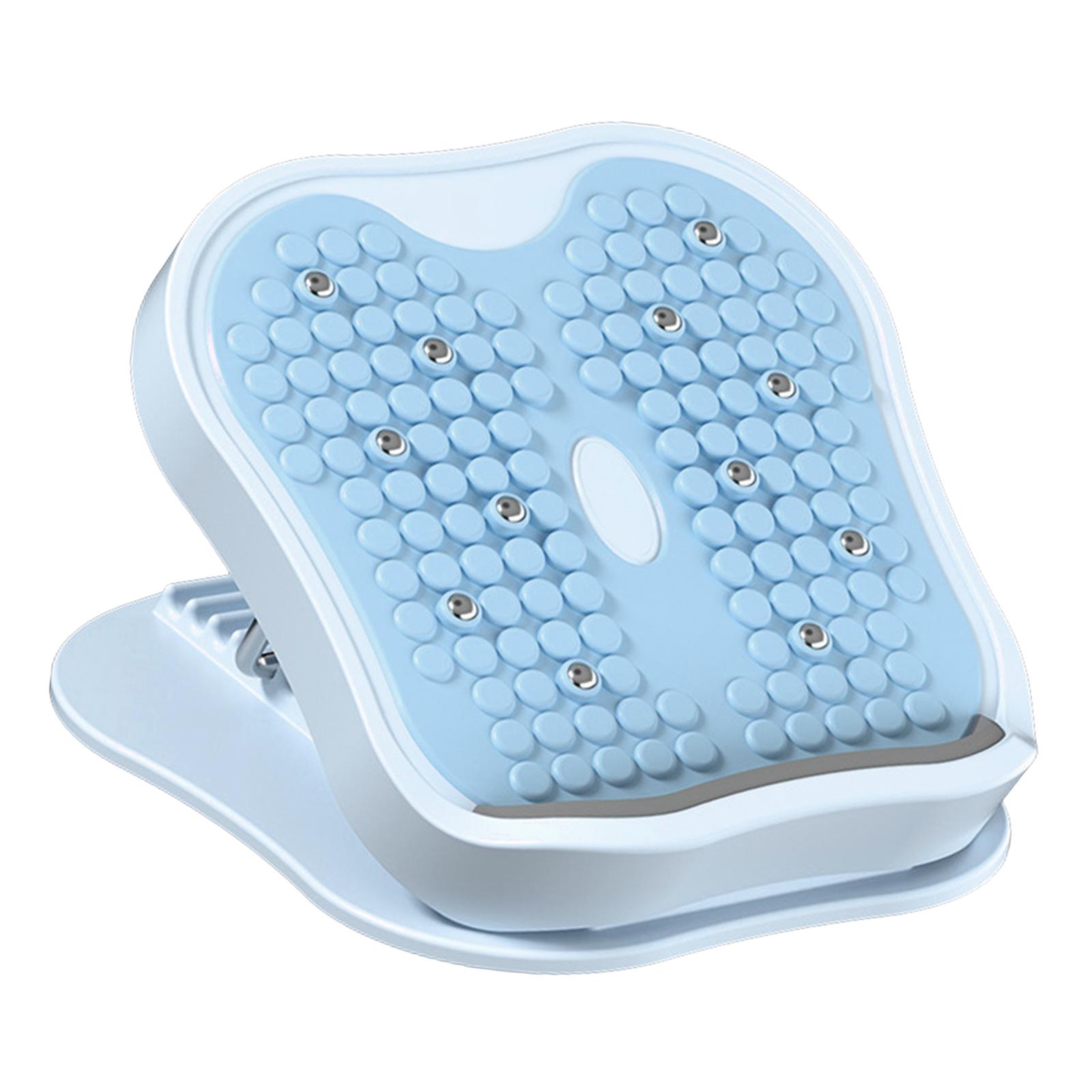 Calf stretching board, 15-level adjustable, fitness board, incline board синий