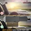 1x Car Sun Visor Extender Driving Sunshade Shield Anti Glare Extension Universal