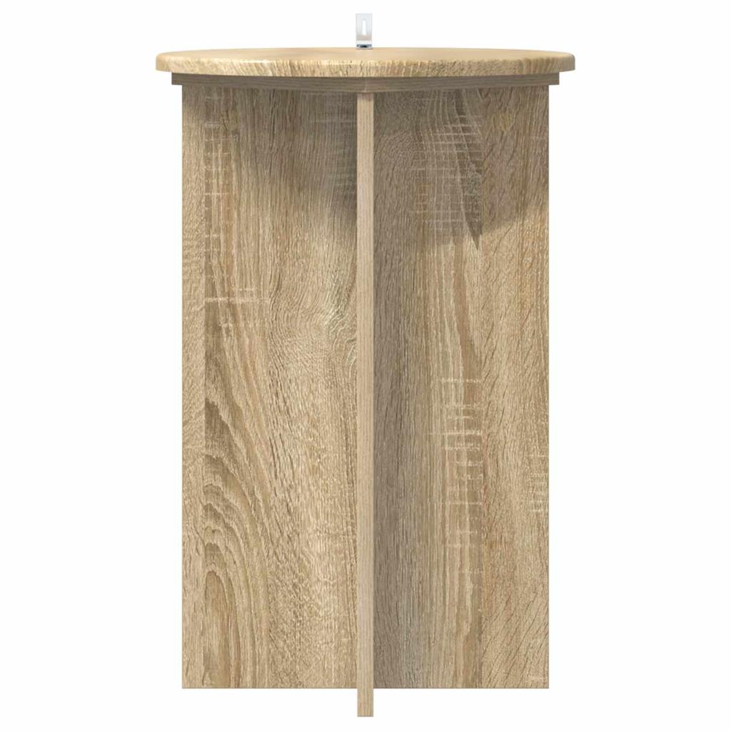 Plant Stand 2 pcs Sonoma Oak Ø40 x 60 cm engineered wood