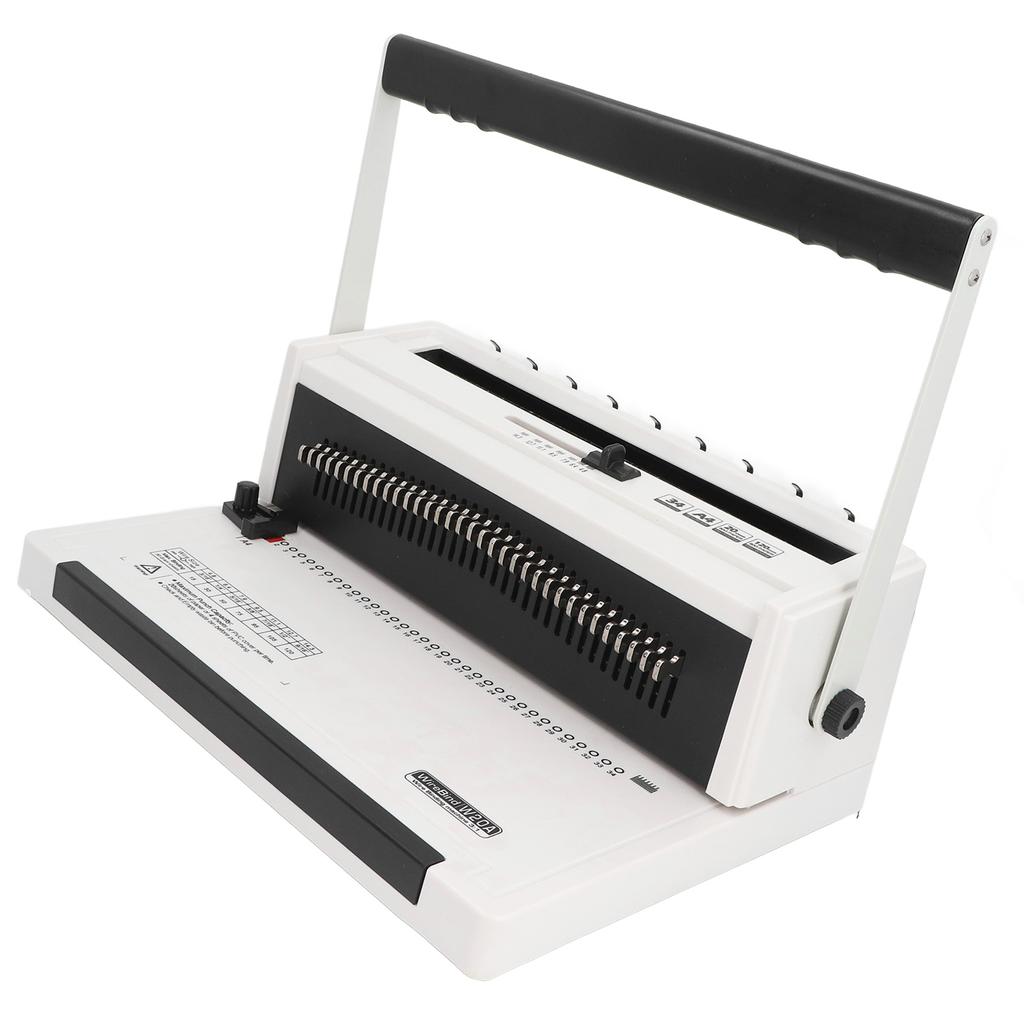 Wire Binder Machine Round Hole Double Wire Humanized Handle 3:1 Pitch Comb Binder Machine