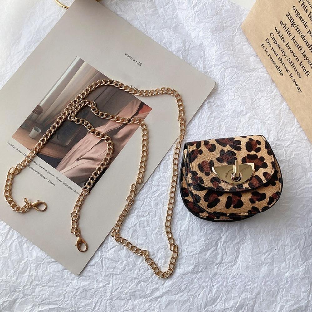 Waterproof Fanny Pack Belt Multi-Function Belt Pouch Fashion Leopard Print Waist Pack  Outdoor