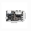 1/3/5 PCS 2.4A Boost Converter Power Module Lithium Battery Charging Protection Board LED Display For DIY Charger Type-C USB 5V