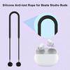 Anti-Lost Silicone Earphone Rope Holder for Beats Studio Buds Hanging Neck Strap
