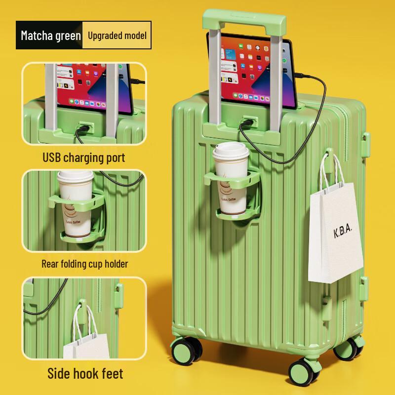 Kuaichi Durable Student Spinner Luggage