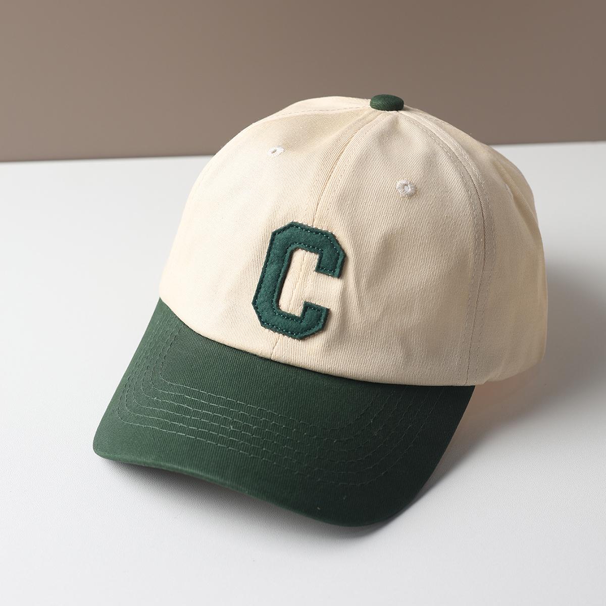 

Baseball Cap For Women And Men Snapback Hat Letter C Patch Hat Summer Sun Visors Caps Unisex