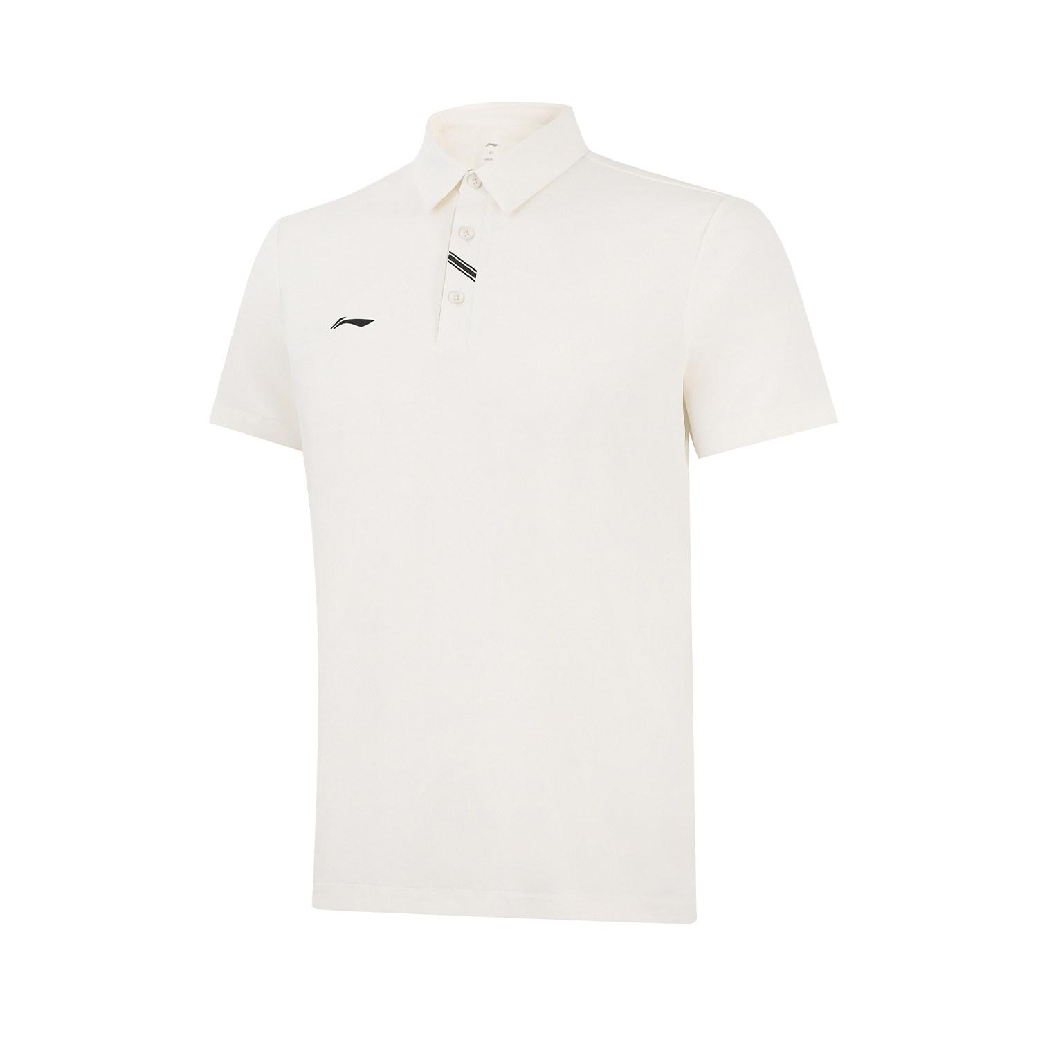 Li-Ning Plain Versatile Simple Casual Short Sleeve Polo Shirt Men tops APLW159-6 M
