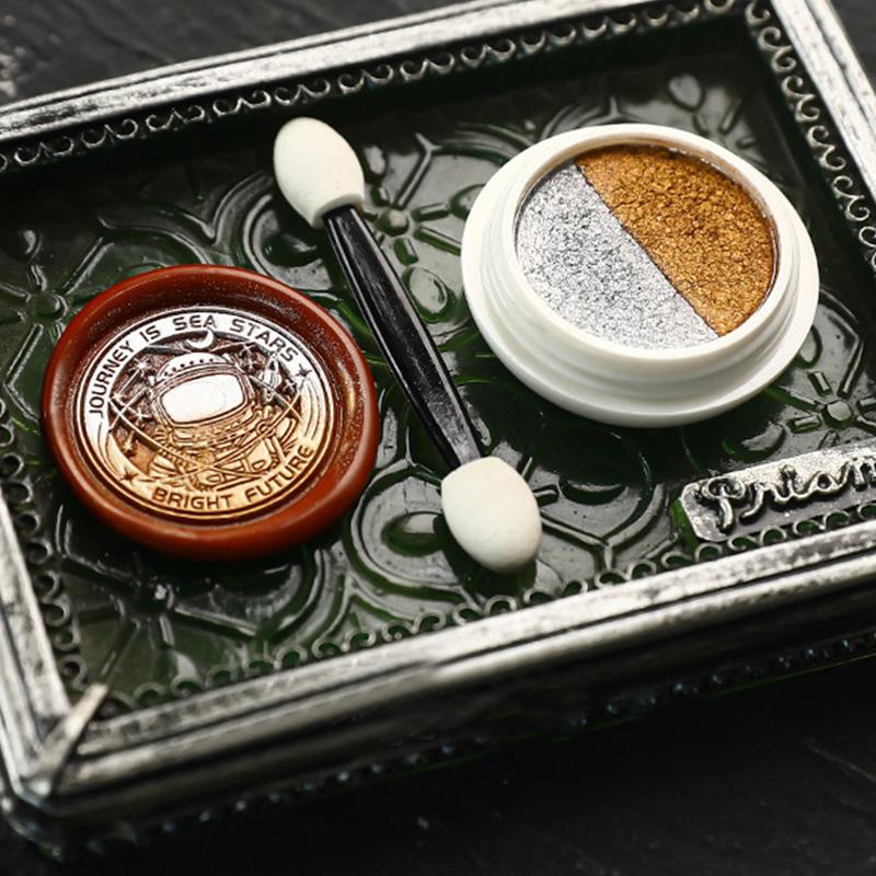 New Invitations Handbook Decoration Gold Powder Fire Paint Paste Fire Paint Stamps Fire Paint Wax