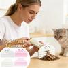 2pcs 3 Slots Design Cat Treat Squeezer Manual Press 3D Printed Wet Food Extruder Portable Ergonomic Handle Cat Treat Dispenser