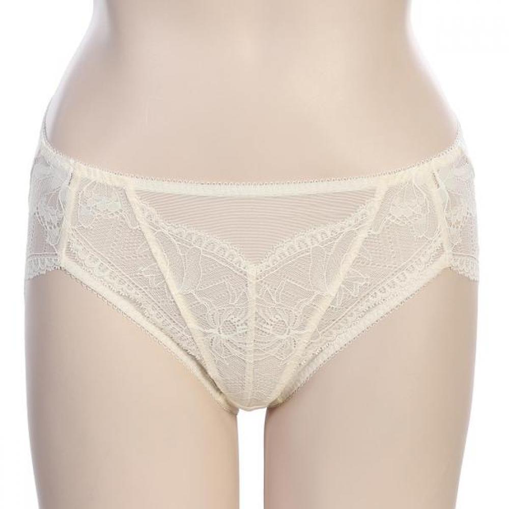 

Barbara 2color Hip Lace Triangle Panty Abp4455n creamy/90