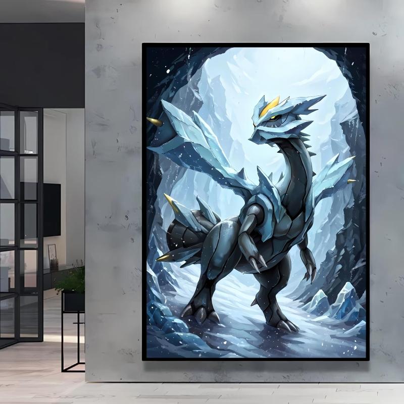 Classic Anime Character Pictures Pokemon Arceus Canvas Painting Wall Art Poster Home Children's Bedroom Decor Friends Gifts