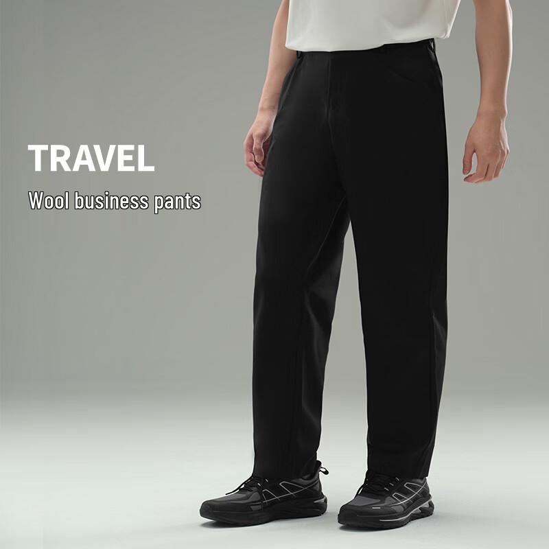 Mobigarden Men s Travel Wool Blend Business Pants L