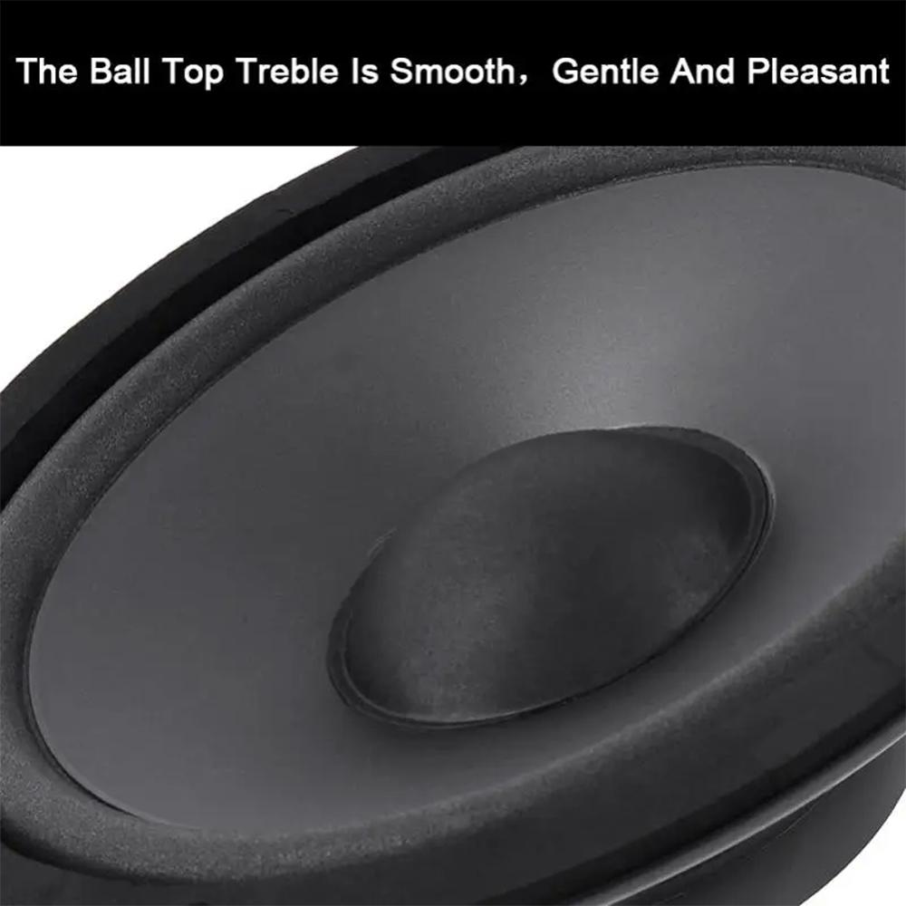4/5/6 Zoll Autolautsprecher 2-Wege Fahrzeugtür Auto Audio Musik Stereo Subwoofer Breitbandfrequenz Automobil Koaxiallautsprecher 1 Stück