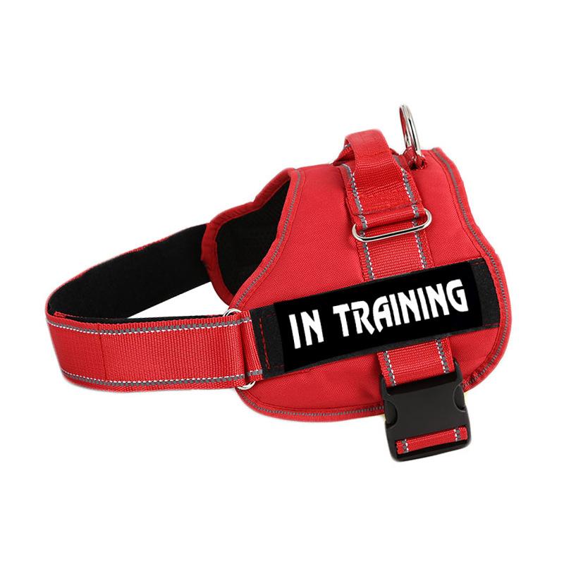 Large Service Dog Control Harness Vest Padded Collar With Removable Patches Emotional ESA Therapy Dog DO NOT PET XXL XL L M S XS