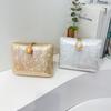 Women'S Pressed Acrylic Dinner Bag One Shoulder Oblique Cross Wedding Banquet Clutch Bag Chain Bag