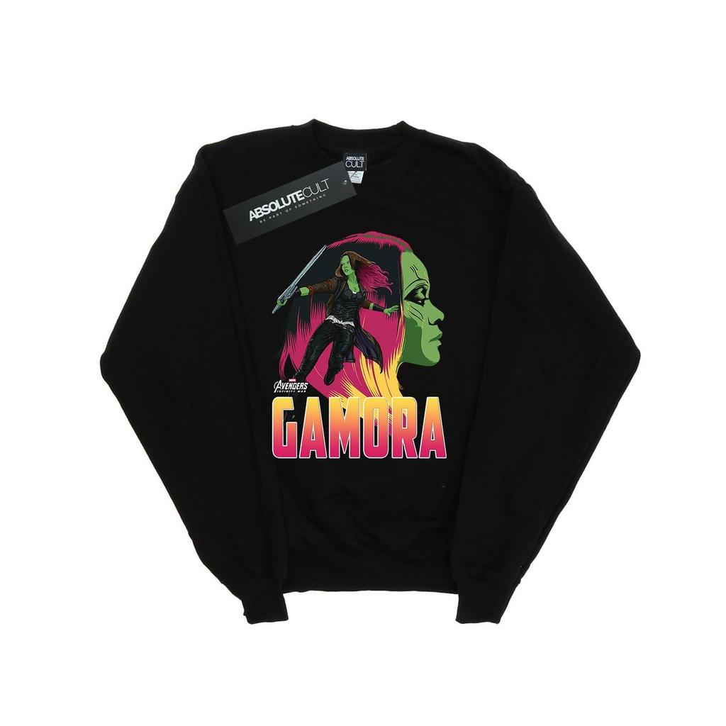 Marvel Womens/Ladies Avengers Infinity War Gamora Character Sweatshirt