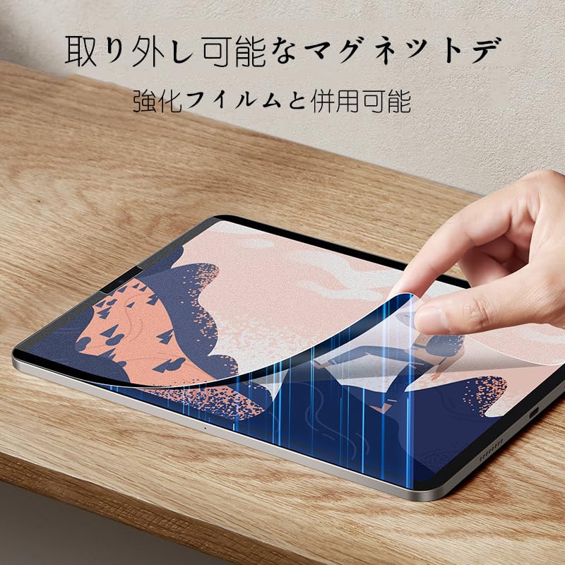 Dejeen Removable Magnetic Matte Paper Screen Applicable To Inch Samsung Galaxy Like Drawing On Paper Protector, 14.6 Tab_S8Ultra/S9Ultra, Non-glare,